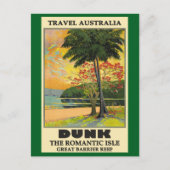 Cartes Pour Fêtes Annuelles Travel Australia, Dunk, (Devant)