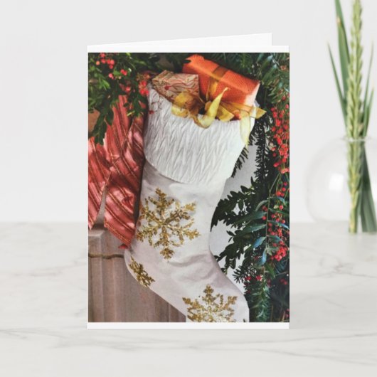 CARTES POUR FÊTES ANNUELLES **TRAVERSER LES MILES** À NOËL (Devant)