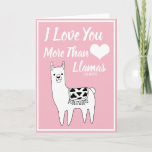 Cartes Pour Fêtes Annuelles Trendy I Love You More Than
