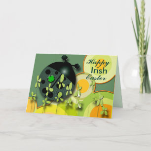Cartes Pour Fêtes Annuelles Très Irlandais Pâques