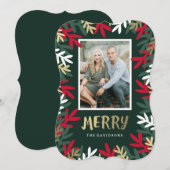 Cartes Pour Fêtes Annuelles Très joyeux (Devant / Derrière)