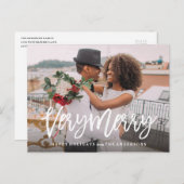 Cartes Pour Fêtes Annuelles Très joyeux (Devant / Derrière)