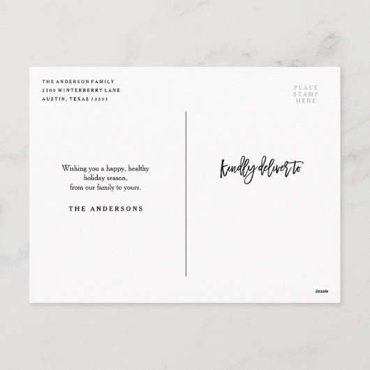 Cartes Pour Fêtes Annuelles Très joyeux (Dos)