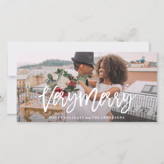 Cartes Pour Fêtes Annuelles Très joyeux (Devant)