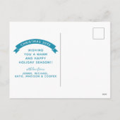 Cartes Pour Fêtes Annuelles TRÈS JOYEUX | Globe des neiges (Dos)