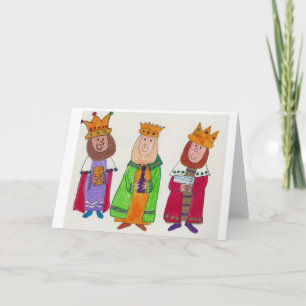 Cartes Pour Fêtes Annuelles Très trois rois