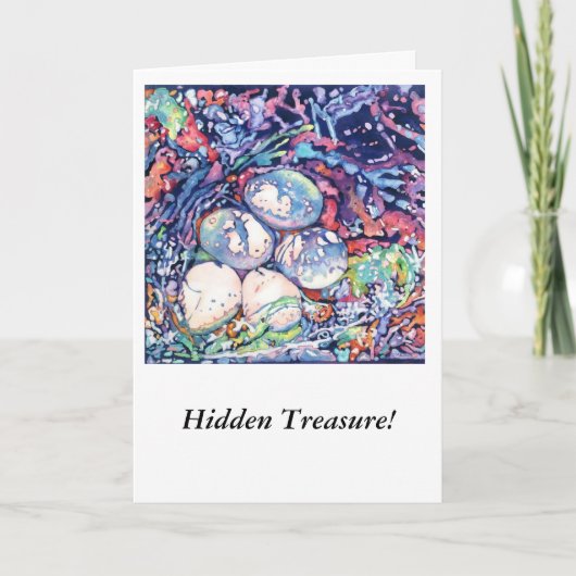 Cartes Pour Fêtes Annuelles Trésor caché ! (Devant)