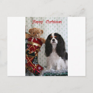 Cartes Pour Fêtes Annuelles Tricolor Christmas Cavalier