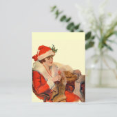 Cartes Pour Fêtes Annuelles Tricot pour Noël (Debout devant)