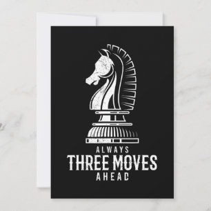 Cartes Pour Fêtes Annuelles Trois Déplacements Devant I Chess Matt Jeu Jeu Jeu