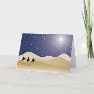 Cartes Pour Fêtes Annuelles Trois hommes sages