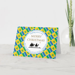 Cartes Pour Fêtes Annuelles Trois hommes sages ST VINCENT Noël