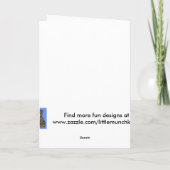 Cartes Pour Fêtes Annuelles Trois ours empilés (Dos)