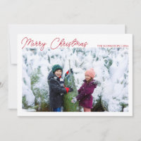 Trois Photos Montage Rouge Script Joyeux Noël