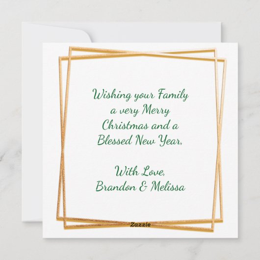 Cartes Pour Fêtes Annuelles Trois poules françaises | Douze jours de Noël (Dos)