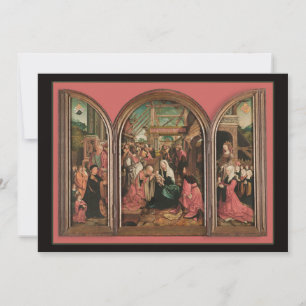 Cartes Pour Fêtes Annuelles Trois Rois Adorez Bébé Jésus