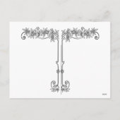 Cartes Pour Fêtes Annuelles TROIS ROSES, Art Déco Dames : VACANCES DE NOËL (Dos)