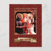 Cartes Pour Fêtes Annuelles Trois Sages Hommes. Noël (Devant)