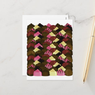 Cartes Pour Fêtes Annuelles Trop de chocolat n'est jamais assez - Bonbons de l