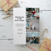 Cartes Pour Fêtes Annuelles Trouver la joie dans les petites choses Multiples