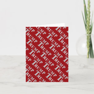 CARTES POUR FÊTES ANNUELLES TRUMP