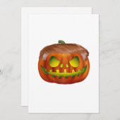 Cartes Pour Fêtes Annuelles Trumpkin - Rendre Halloween plus grand (Devant / Derrière)