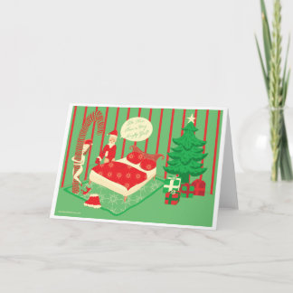 Cartes Pour Fêtes Annuelles Tu as été une fille coquine !