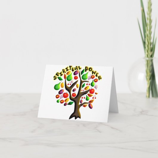 Cartes Pour Fêtes Annuelles Tu Bishvat (Devant)