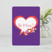 Cartes Pour Fêtes Annuelles Tu Es À Moi ? Saint-Valentin (Debout devant)
