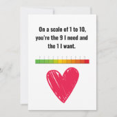 Cartes Pour Fêtes Annuelles Tu es celui que je veux (Devant)