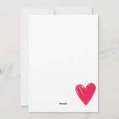 Cartes Pour Fêtes Annuelles Tu es celui que je veux (Dos)