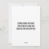 Cartes Pour Fêtes Annuelles Tu es mon héros pratique Papa Fête des pères Tools (Dos)