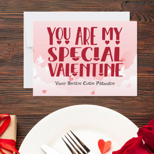 Cartes Pour Fêtes Annuelles Tu es mon Valentin spécial, personnalise