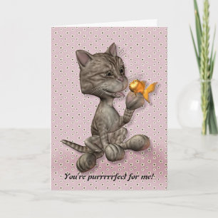 Cartes Pour Fêtes Annuelles Tu es parfait pour moi !