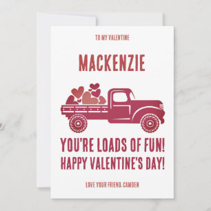 Cartes Pour Fêtes Annuelles Tu es plein de plaisir pour la Saint-Valentin en c