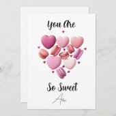 Cartes Pour Fêtes Annuelles Tu Es Tellement Sweet Card (Devant / Derrière)