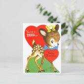 Cartes Pour Fêtes Annuelles Tu es une Saint Valentin (Debout devant)