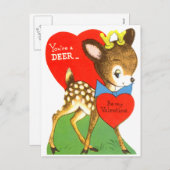 Cartes Pour Fêtes Annuelles Tu es une Saint Valentin (Devant / Derrière)