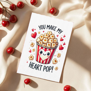 Cartes Pour Fêtes Annuelles Tu fais exploser mon cœur ! Drôle de Saint-Valenti