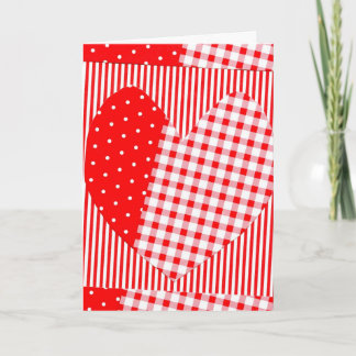 Cartes Pour Fêtes Annuelles Tu Me Remplis Le Coeur Avec Joie Plaid Valentine