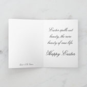 Cartes Pour Fêtes Annuelles Tulipes de Pâques (Intérieur)