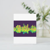 Cartes Pour Fêtes Annuelles Tulsa Oklahoma Skyline (Debout devant)