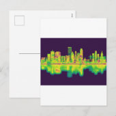 Cartes Pour Fêtes Annuelles Tulsa Oklahoma Skyline (Devant / Derrière)
