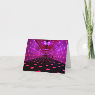 Cartes Pour Fêtes Annuelles Tunnel Des Cœurs