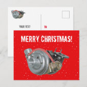 Cartes Pour Fêtes Annuelles Turbocompresseur (Devant / Derrière)