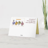 Cartes Pour Fêtes Annuelles Turkeyphoria* (Dos)