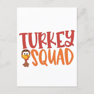 Cartes Pour Fêtes Annuelles Turquie Équipe Correspondante Turquie Thanksgiving