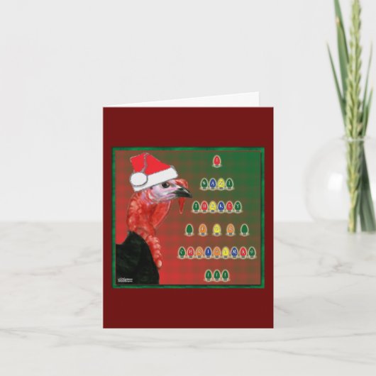 Cartes Pour Fêtes Annuelles Turquie pour Noël (Devant)