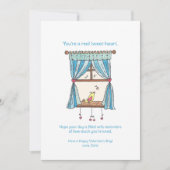 Cartes Pour Fêtes Annuelles Tweet Heart Bird Saint Valentin (Devant)