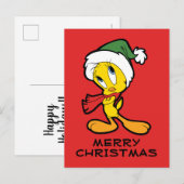 Cartes Pour Fêtes Annuelles TWEETY™ Christmas Thghts (Devant / Derrière)